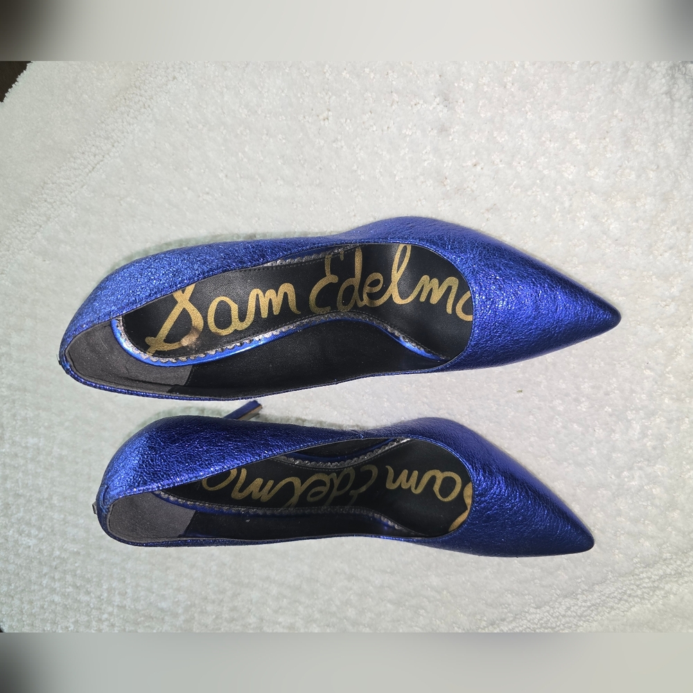 Sam Edelman Blue Stiletto Heels